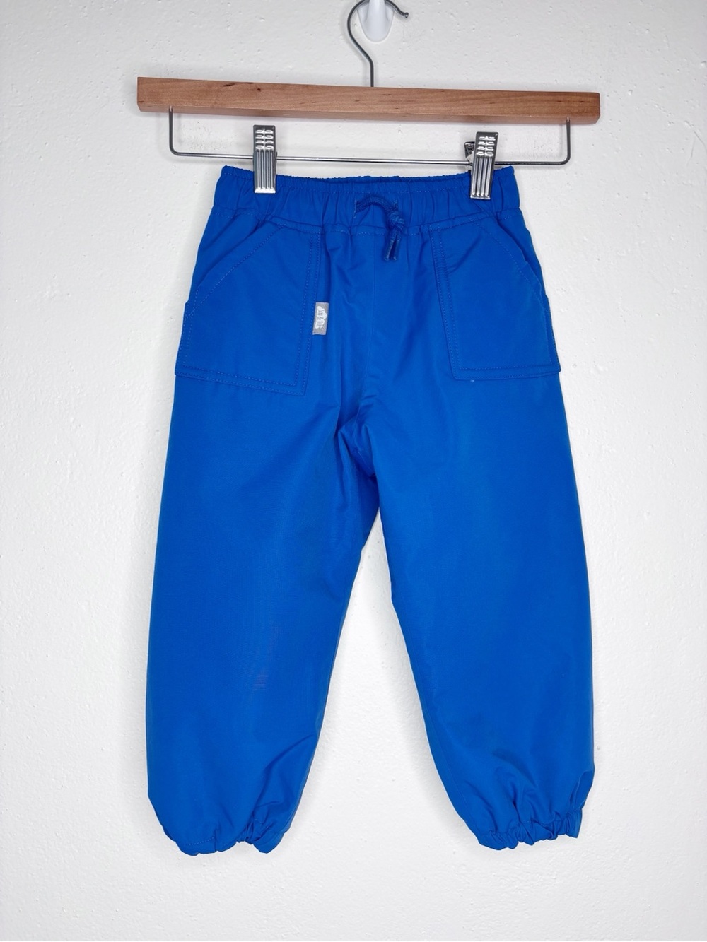 Jan & Jul Fleece Lined Winter Pants Blue Grey Size 2T EUC